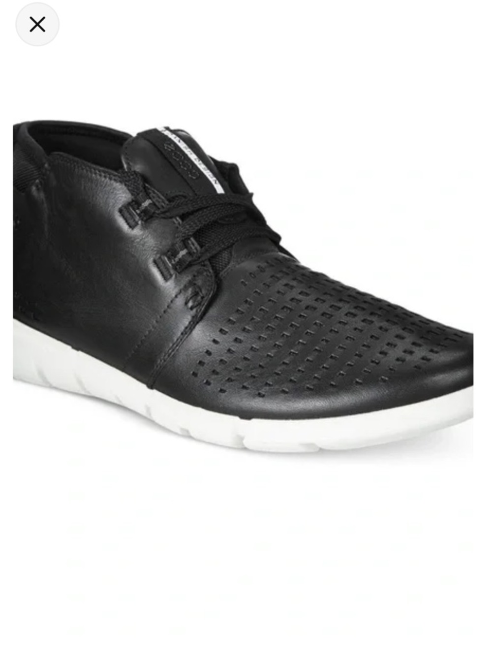 Ecco Leather Sneaker
